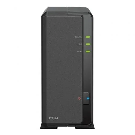 Synology DiskStation DS124 NAS de 1 Bahía Negro Synology DiskStation DS124 NAS de 1 Bahía Negro